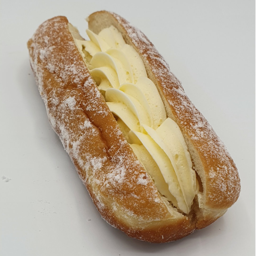 Cream Finger Doughnut Reids Of Caithness